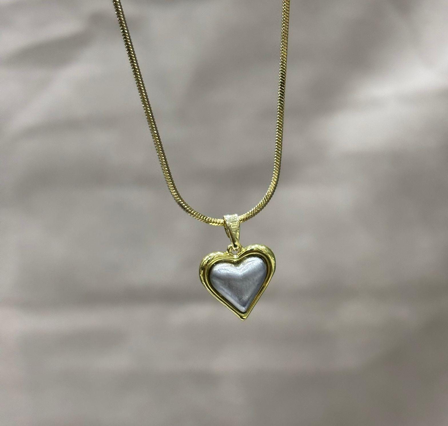 Solid Heart Necklace