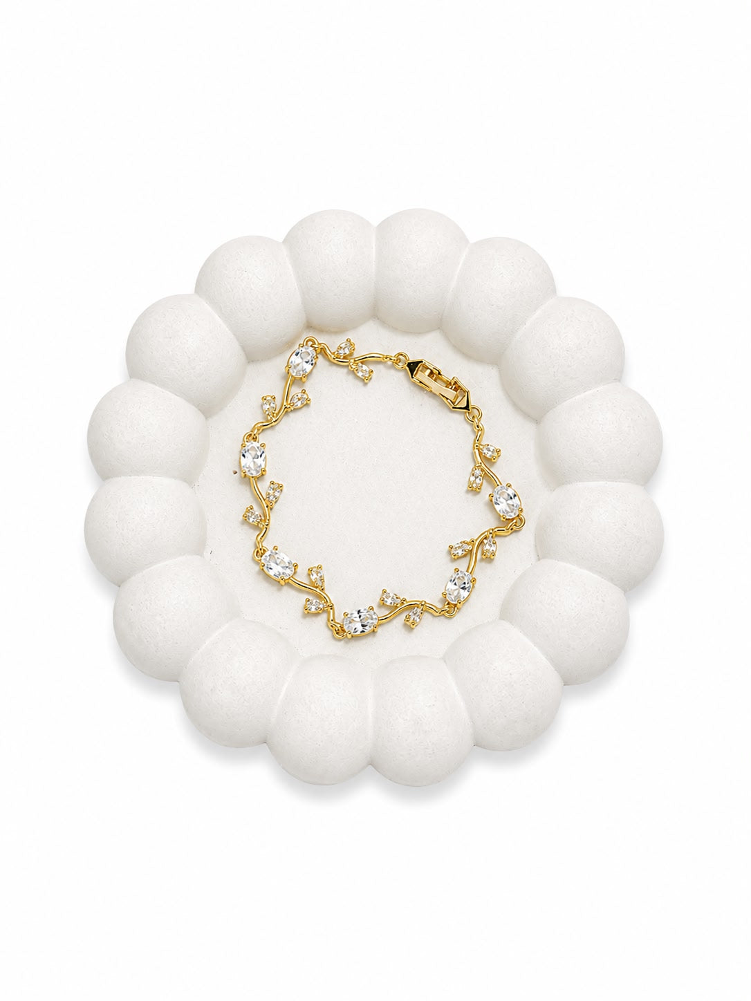 White Tulip Bracelet